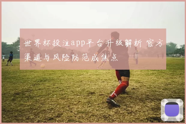 世界杯投注app平台升级解析 官方渠道与风险防范成焦点