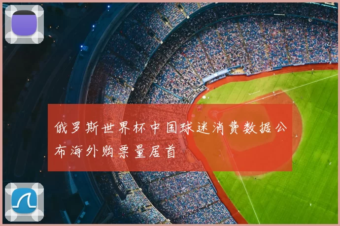 俄罗斯世界杯中国球迷消费数据公布海外购票量居首